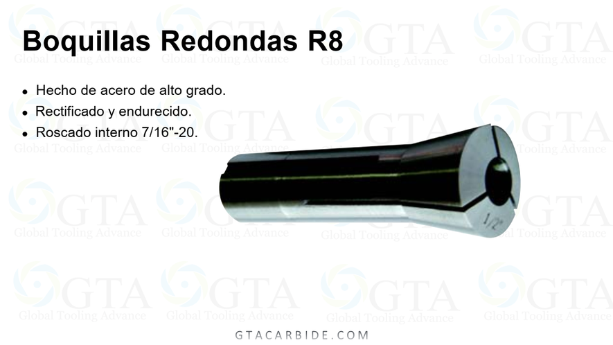 BOQUILLA R8 DE 1/8""