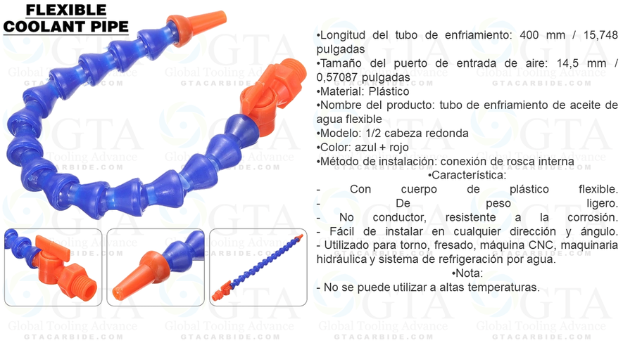 MANGUERA FLEXIBLE LOC LINE 1/2 CON ENTRADAS 1/2 Y 3/8 NPT MODELO 50813