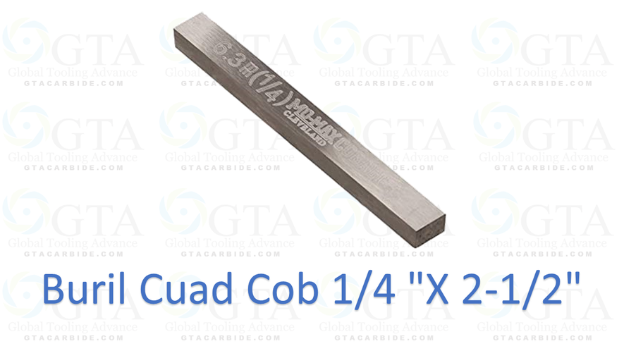 BURIL CUADRADO COBALTO CLEVELAND 1/4 C44544