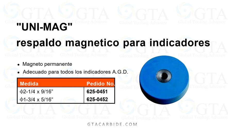 BASE MAGNETICA REDONDA PARA INDICADOR CARATULA