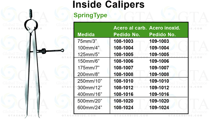 COMPAS INTERIORES DE 10""