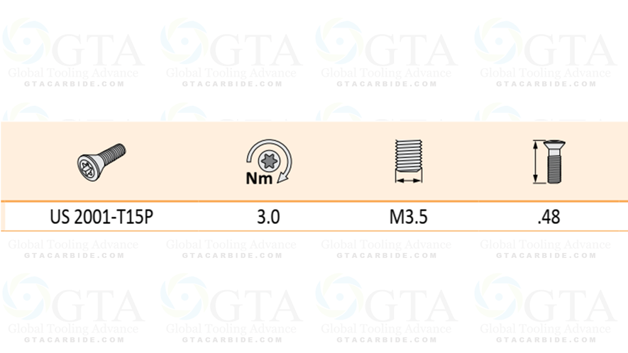 LLAVE TORX T15 TIPO ALLEN HARDWARE PRAMET US 2001-T15P EAN 3603603002852