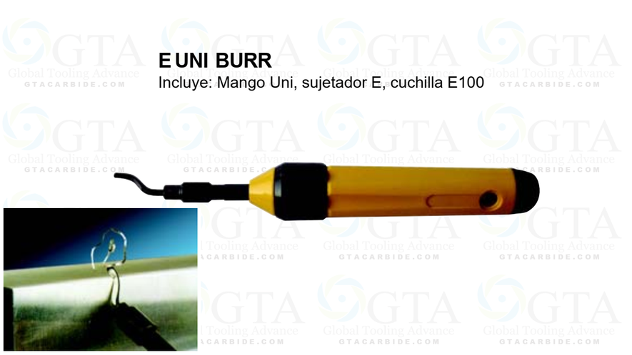 REBABEADOR PORTA CUCHILLA ""E"" MANGO TIPO EH MODELO 380-0065