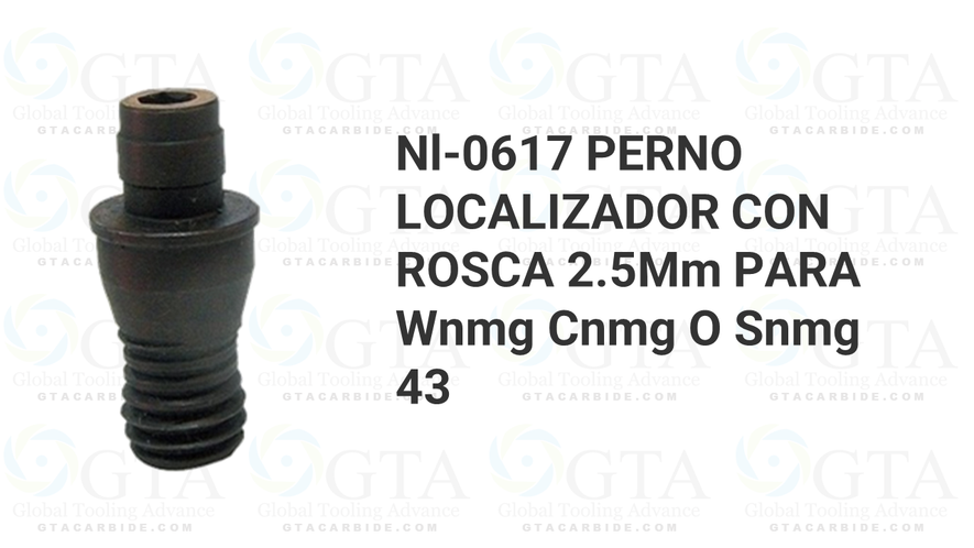 REFACCION GTA PERNO ASIENTO NL-0617 PARA DNMG DNMA 43_