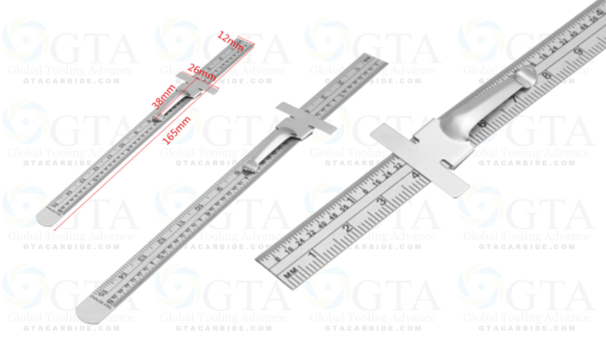 REGALO BOLSILLO 6" ( 0 A 150 MM ) ACERO INOXIDABLE