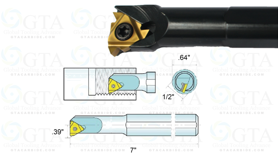 BARRA ROSCADO 1/2 USA INSERTO IR 16