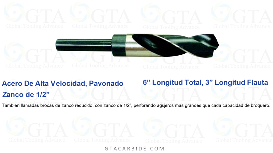 BROCA 9/16"" ZR 1/2 ECONOMICA HSS